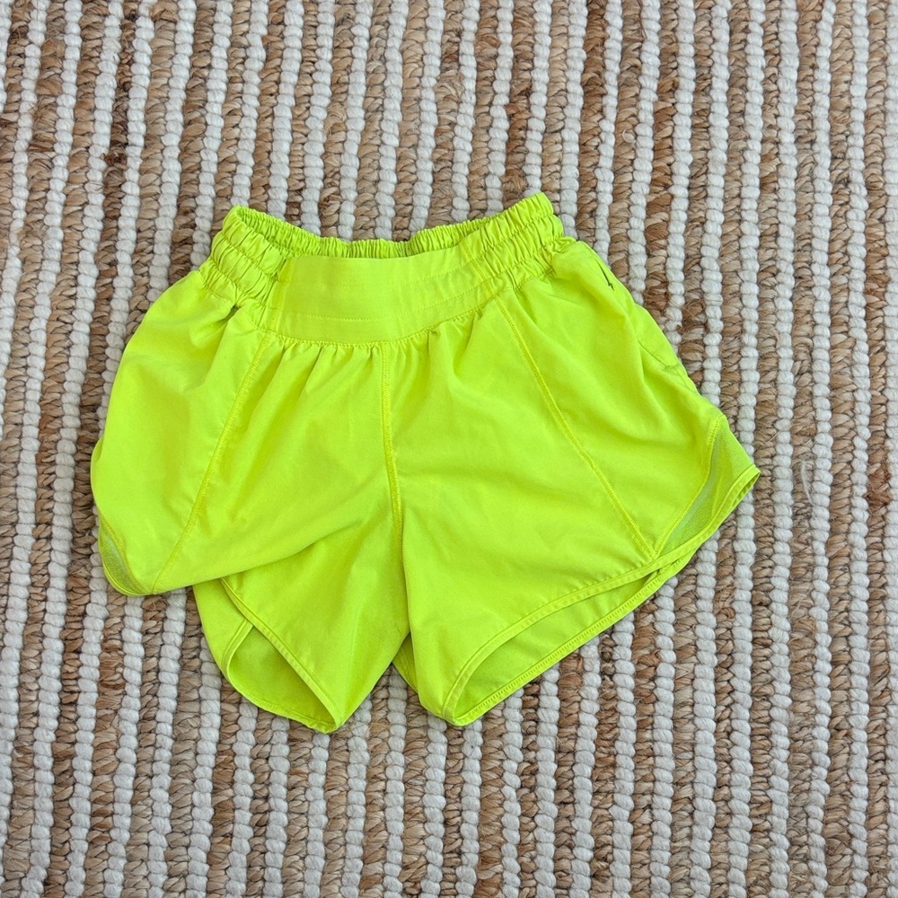 Lululemon Athletica Lime Green Shorts